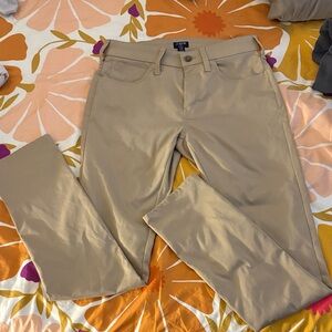 J. Crew Slim Fit Khaki Chinos in Light Tan